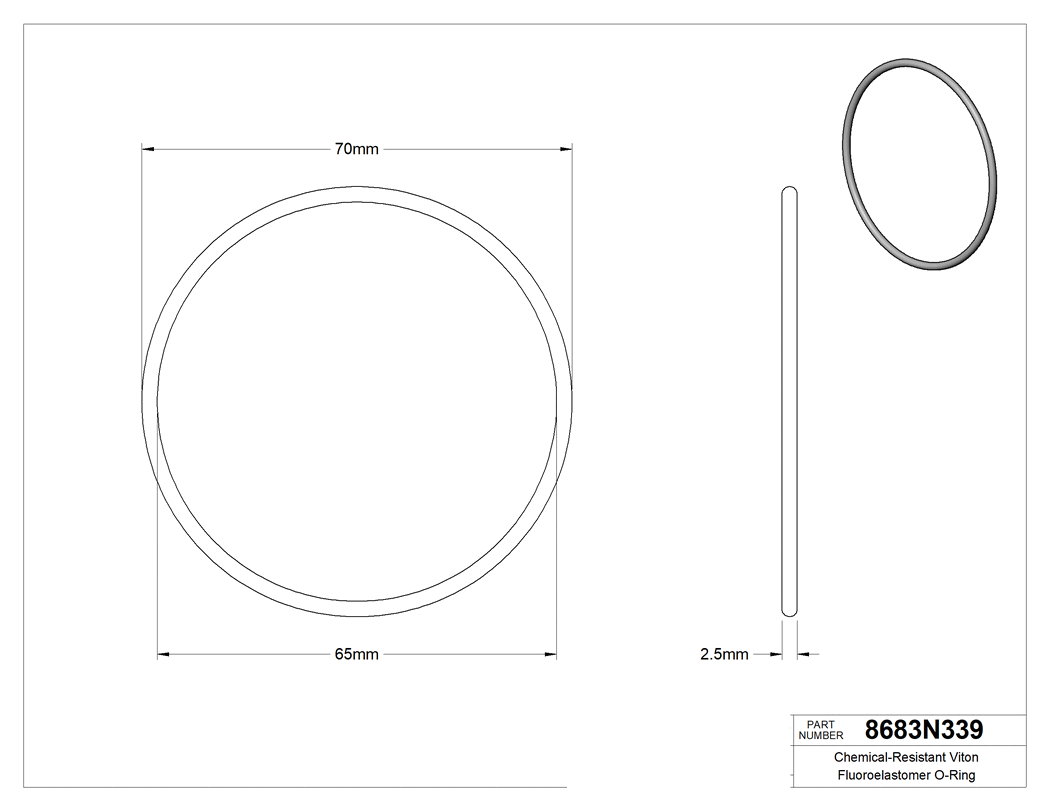 Technical drawing - 8683N339